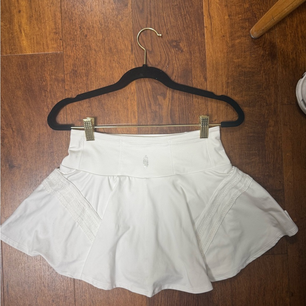 Free people movement white skirt